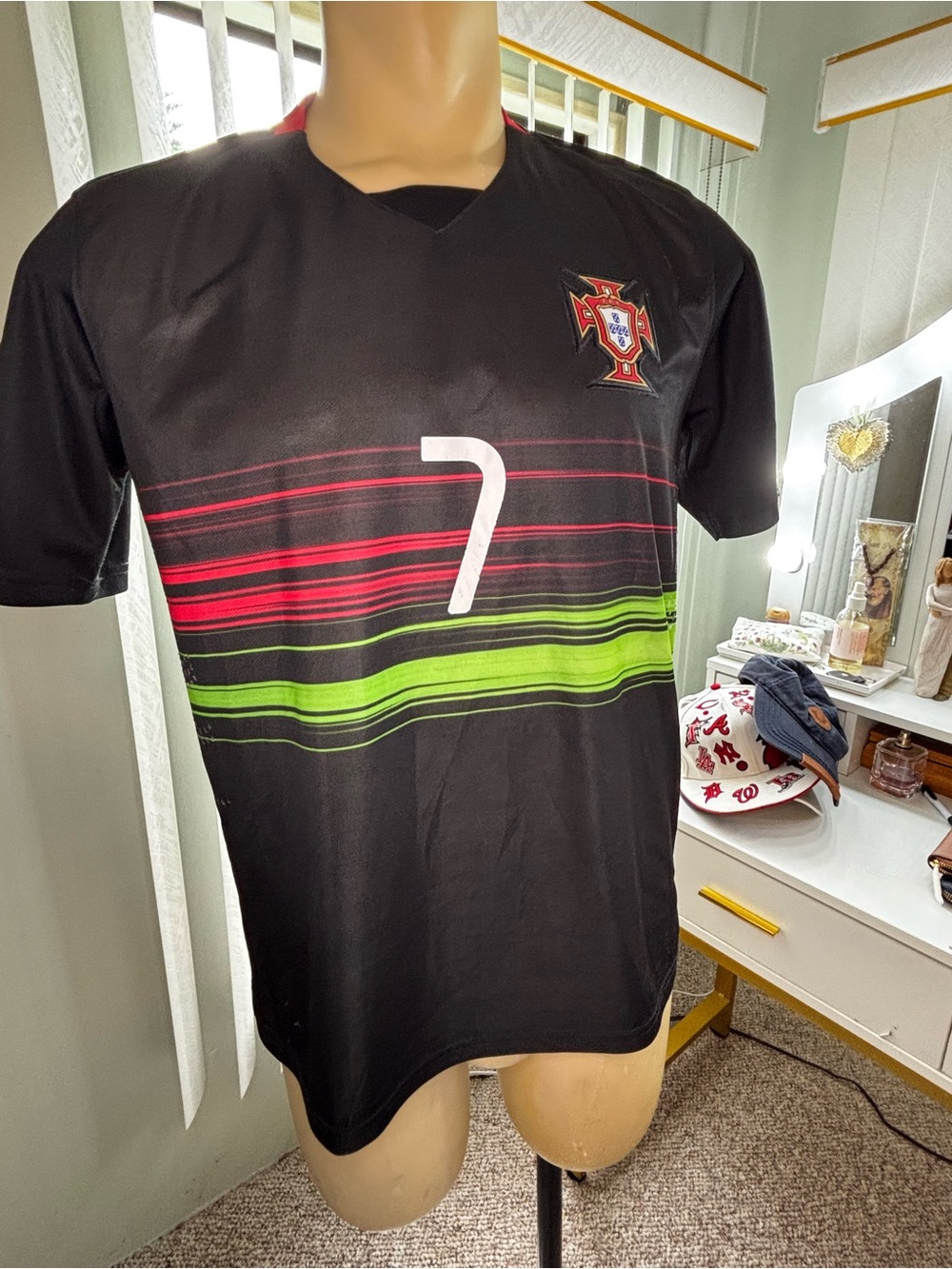 Portugal 2015–2016 Away Football Shirt Jersey – Ronaldo #7